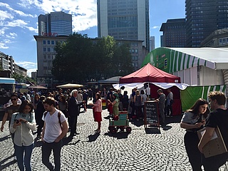 Grüne Soße Festival macht den Roßmarkt zur grünen Meile