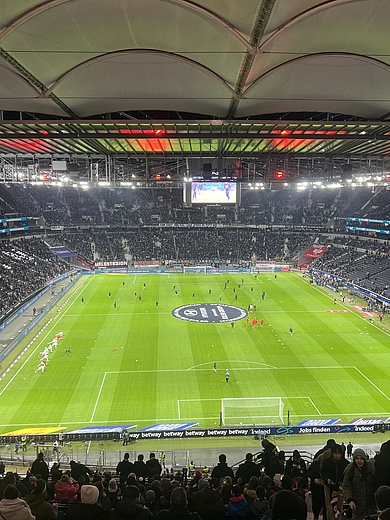 Eintracht Frankfurt gegen VfL Wolfsburg