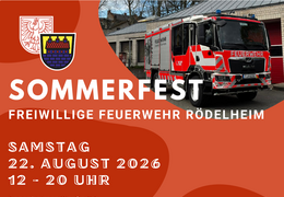Sommerfest der Freiwilligen Feuerwehr Rödelheim