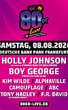 Die 80er Live – Mega-Party im Deutsche Bank Park Frankfurt
