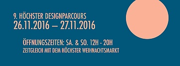 Designparcours: On the weekend, creative people move to Höchst