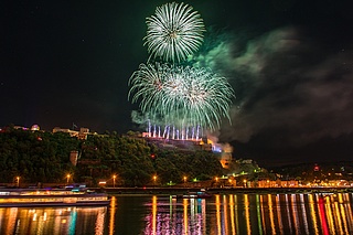 Rhein in Flammen