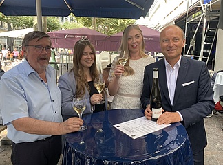 Rheingau Wine Market on the Freßgass returns to its original form
