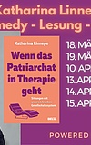 Katharina Linnepe: Comedy-Lesung zum Buch "Wenn das Patriarchat in Therapie geht"