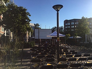 Open-Air Summer Night Cinema in the Merton Quarter