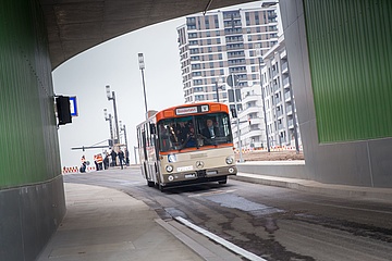 The Europagarten tunnel is open