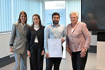 Arbeit zur Orientierung von Robotern gewinnt Promotionspreis der Frankfurt UAS