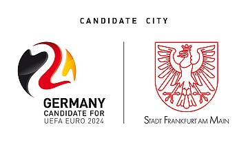 Frankfurt am Main präsentiert 'Candidate City'- Logo für die Fußball EM 2024
