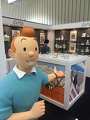 Erster offizieller Tim und Struppi Pop-up-Store in Frankfurt eröffnet