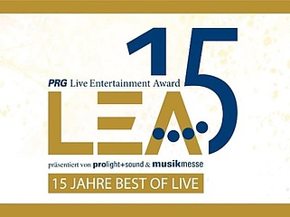 The Live Entertainment Award (PRG LEA) 2020 is cancelled