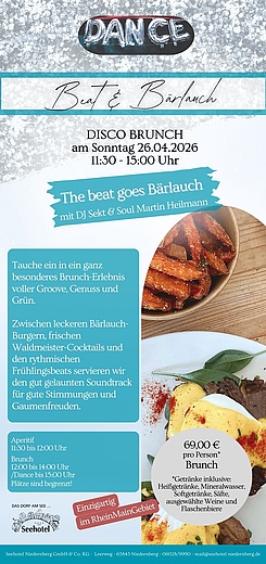 DISCO BRUNCH "The Beat goes Bärlauch"
