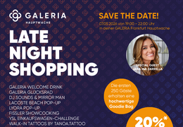 Late Night Shopping – GALERIA Frankfurt Hauptwache