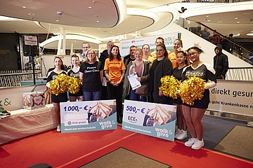 Charitylauf: Erfolg der 'Walk & Give' Aktion im MyZeil