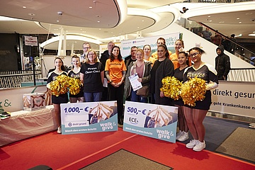 Charity run: success of the 'Walk &amp; Give' action in MyZeil