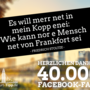 Online-Stadtführer Frankfurt-Tipp freut sich über 40.000 Facebook-Fans