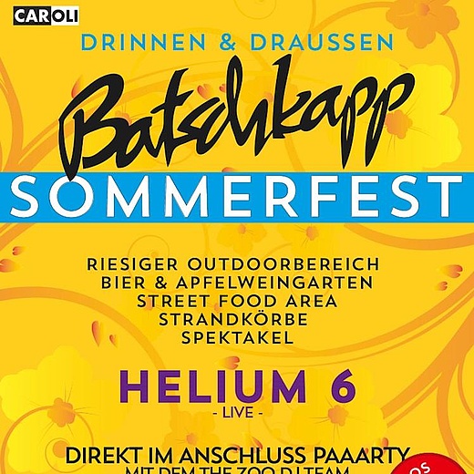 Das Batschkapp Sommerfest 2019