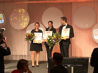 Christina De Nardo-Hackenberg from Le Méridien Frankfurt wins silver at the German Hotel Young Talent Award