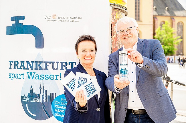 Neue Kampagne: Frankfurt spart Wasser!