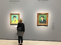Vincent van Gogh visiting Frankfurt's Städel Museum
