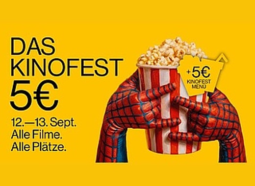 DAS KINOFEST BEI KINOPOLIS: ZWEI TAGE KINO FÜR 5 EURO