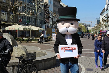 Wählt Frankfurt bei der MONOPOLY Deutschland Wahl