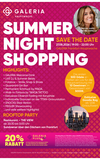 Summer Night Shopping – GALERIA Frankfurt Hauptwache