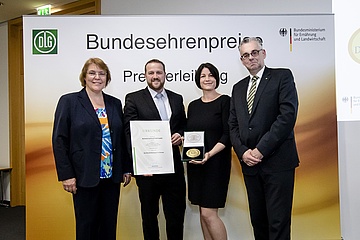 Bundesehrenpreis for Nöll wine press from Frankfurt am Main