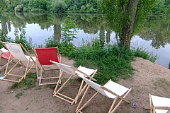 Life's a Beach: Three beach bars on the eastern bank of the Main