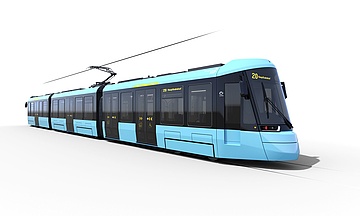 The Frankfurt tram gets a new face