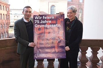 Stadt startet Kampagne 'Frankfurt – Hauptstadt der Demokratie' – Höhepunkt: 'Lauf für die Demokratie' am 23. Mai