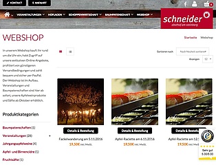 Der Obsthof am Steinberg präsentiert seinen neuen Online-Shop