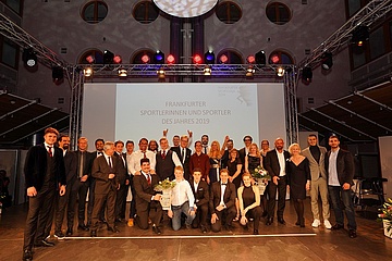 Frankfurt athletes honored at the Frankfurt Sports Gala 2019