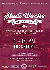 Studi Woche Frankfurt - 1 Woche lang Frankfurt kennenlernen