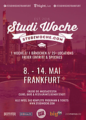 Studi Woche Frankfurt - get to know Frankfurt for 1 week