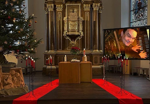 Weihnachtskonzert bei Kerzenschein