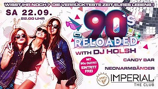 90's Reloaded mit DJ Holsh