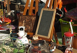 Flohmarkt auf dem Festplatz am Ratsweg