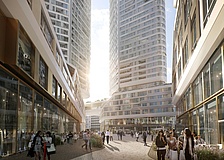 Frankfurt is growing - foundation stone laid for the new FOUR high-rise quartet