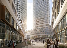 Frankfurt wächst - Grundstein für das neue Hochhausquartett FOUR gelegt