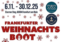 Frankfurter Weihnachtsboot