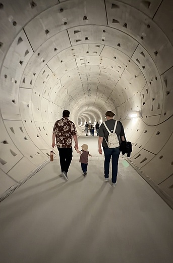 TAG DER SCHIENE: ZU FUSS DURCH DEN U5-TUNNEL