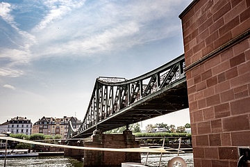 The Iron Footbridge - a Frankfurt landmark celebrates its birthday