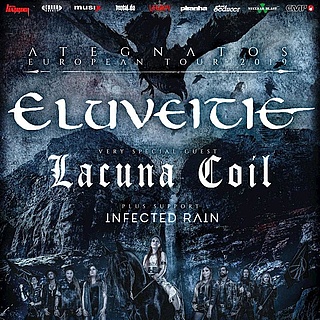 Eluveitie, Lacuna Coil & Infected Rain