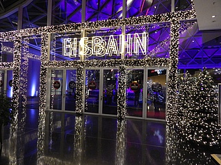 Deutschlands höchste Eisbahn - MyZeil on Ice ist zurück