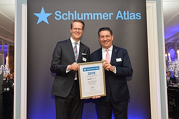 Steigenberger Frankfurter Hof is pleased about SCHLUMMER ATLAS