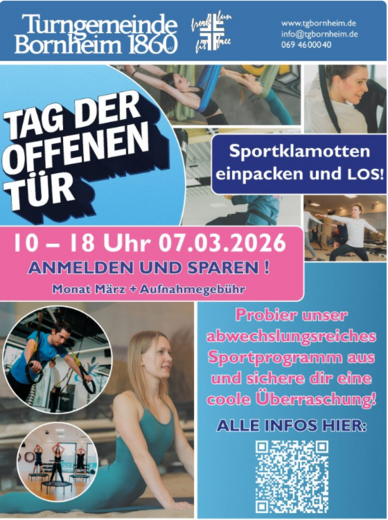 Tag der offenen Tür TG Bornheim