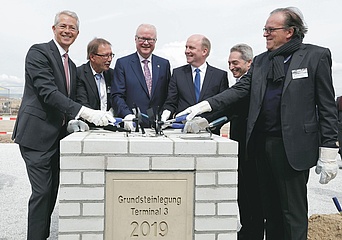 Foundation stone laid for Terminal 3