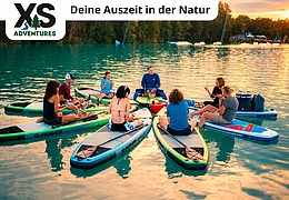 Aktiv durch den Herbst: Stand-up-Paddle