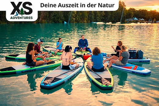 Aktiv durch den Herbst: Stand-up-Paddle