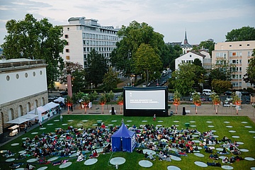Open-Air Kino im schönen Städel Garten